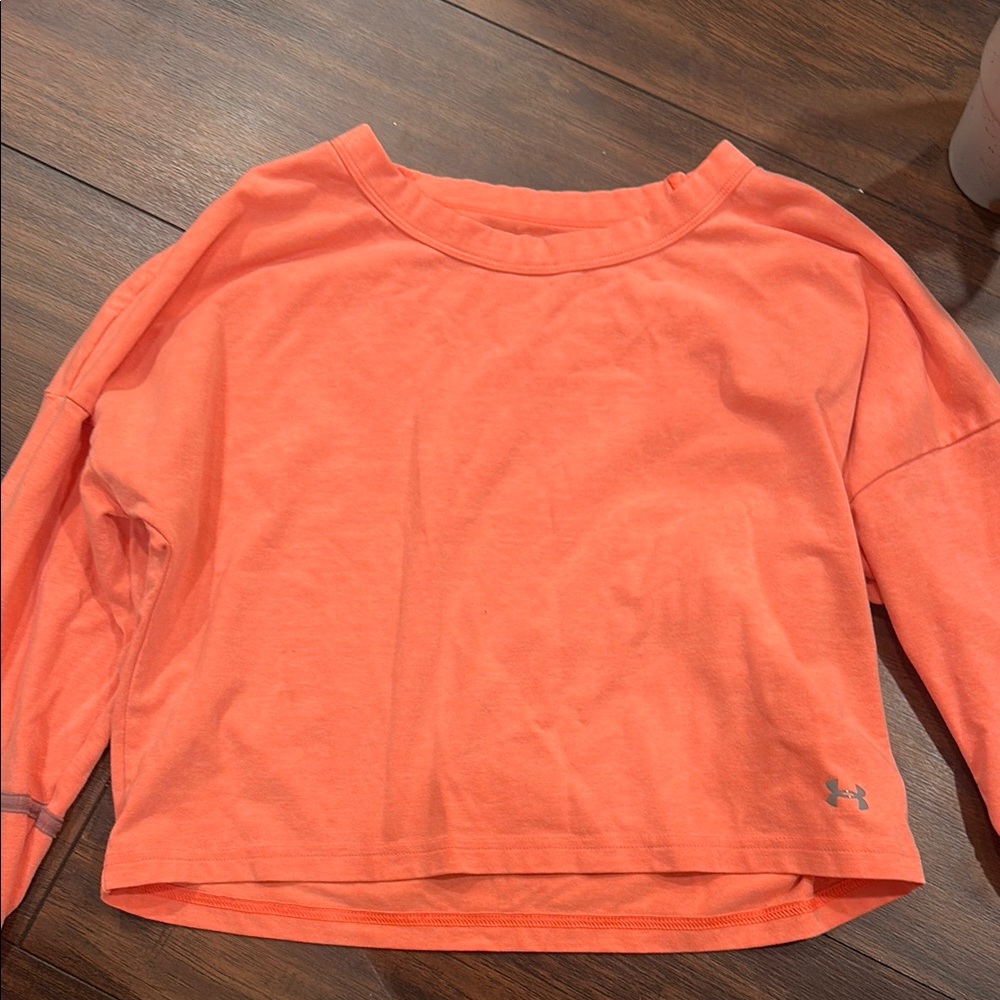 Under Armour Orange Long Sleeve Top